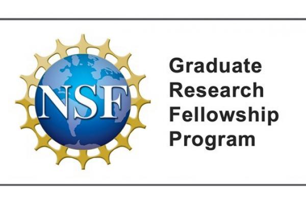 Blue and gold globe logo for NSF